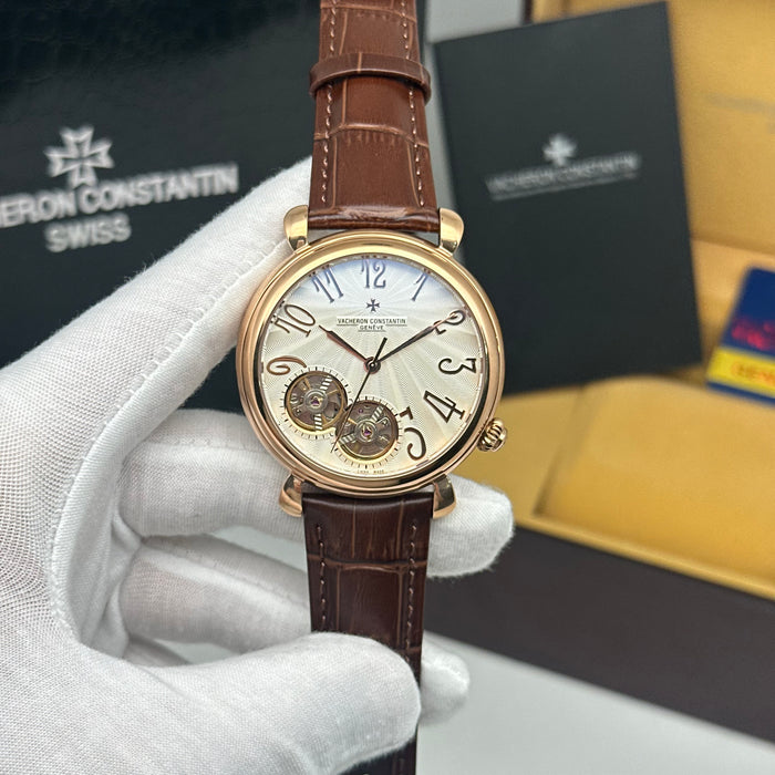 Vacheron Constantin Dual Open Heart Rose Gold Classic Edition