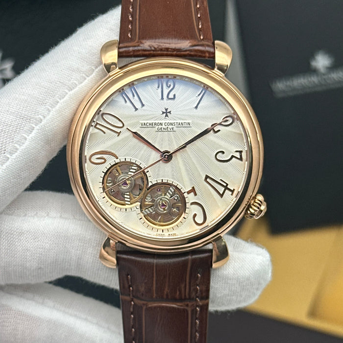 Vacheron Constantin Dual Open Heart Rose Gold Classic Edition