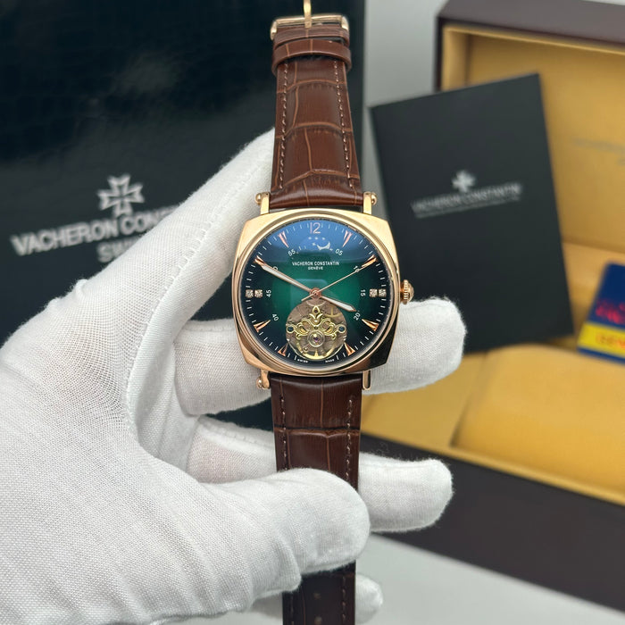Vacheron Constantin Emerald Moonphase Tourbillon Rose Gold Edition