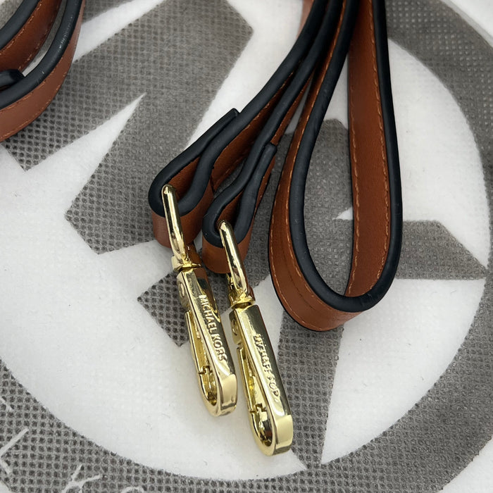 Michael Kors Monogram Hobo Shoulder Bag – Convertible Crossbody Strap