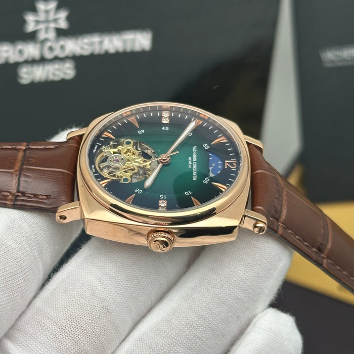 Vacheron Constantin Emerald Moonphase Tourbillon Rose Gold Edition