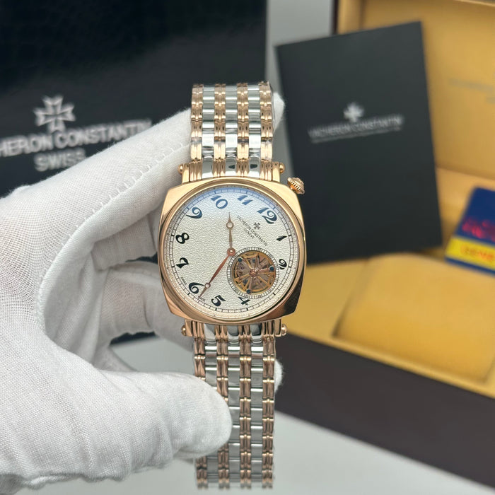 Vacheron Constantin Égérie Open Heart Rose Gold Two-Tone Edition