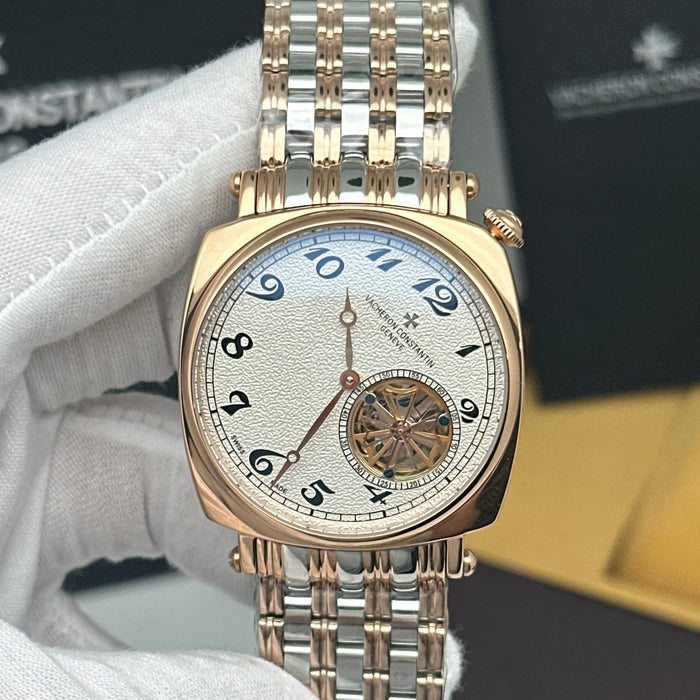 Vacheron Constantin Égérie Open Heart Rose Gold Two-Tone Edition