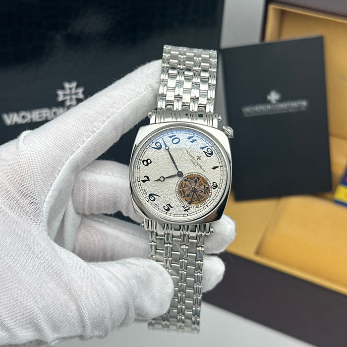 Vacheron Constantin Automatic Tourbillon – Silver Textured