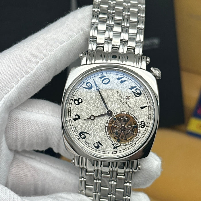 Vacheron Constantin Automatic Tourbillon – Silver Textured