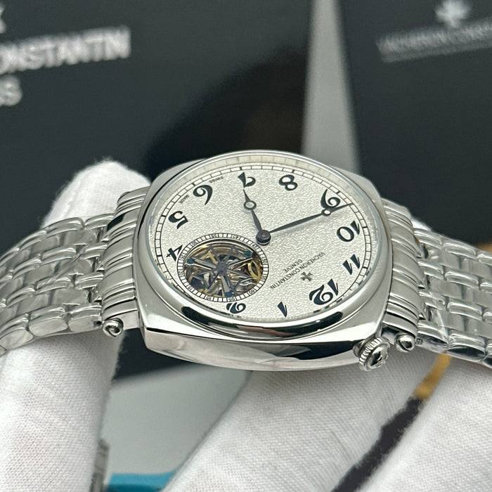 Vacheron Constantin Automatic Tourbillon – Silver Textured