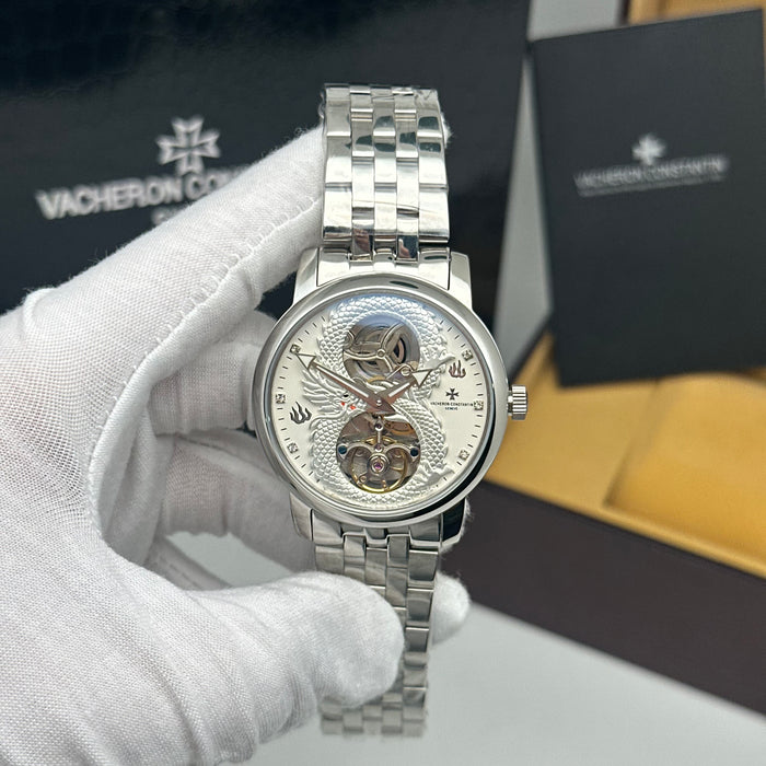 Vacheron Constantin Dragon Dial Skeleton Tourbillon Silver Edition