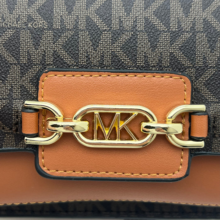 Michael Kors Chain Flap Bag – Luxury MK Logo Shoulder & Crossbody