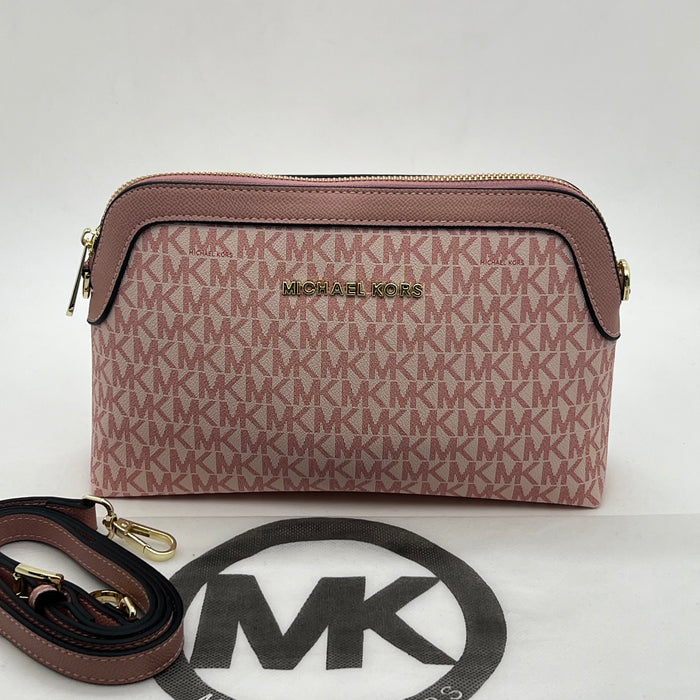 Michael Kors Slim Zip Crossbody – MK Signature Everyday Bag