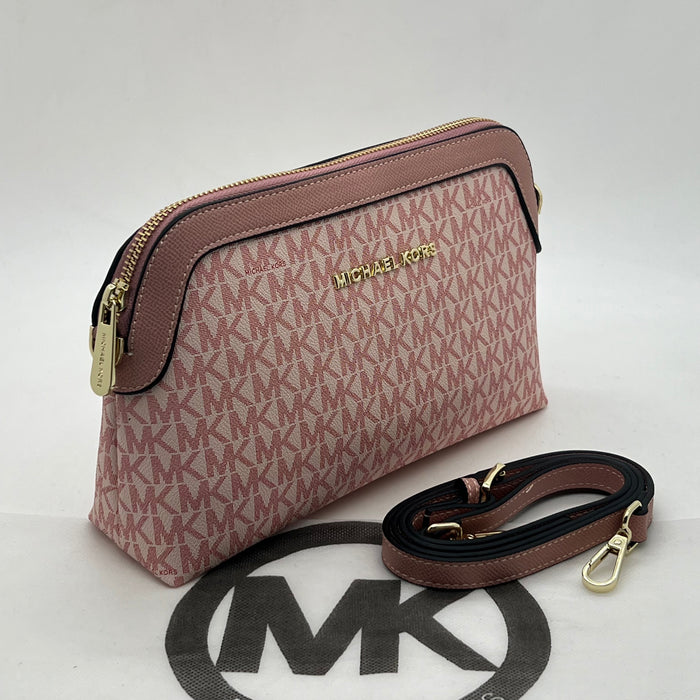Michael Kors Slim Zip Crossbody – MK Signature Everyday Bag