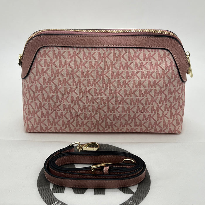 Michael Kors Slim Zip Crossbody – MK Signature Everyday Bag