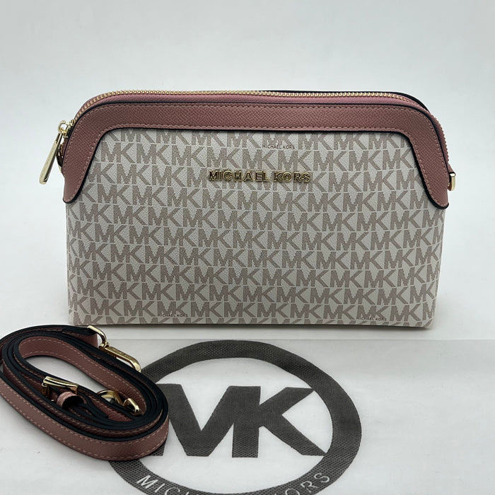 Michael Kors Slim Zip Crossbody – MK Signature Everyday Bag