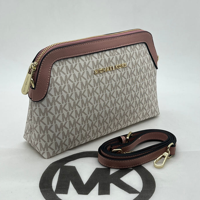 Michael Kors Slim Zip Crossbody – MK Signature Everyday Bag