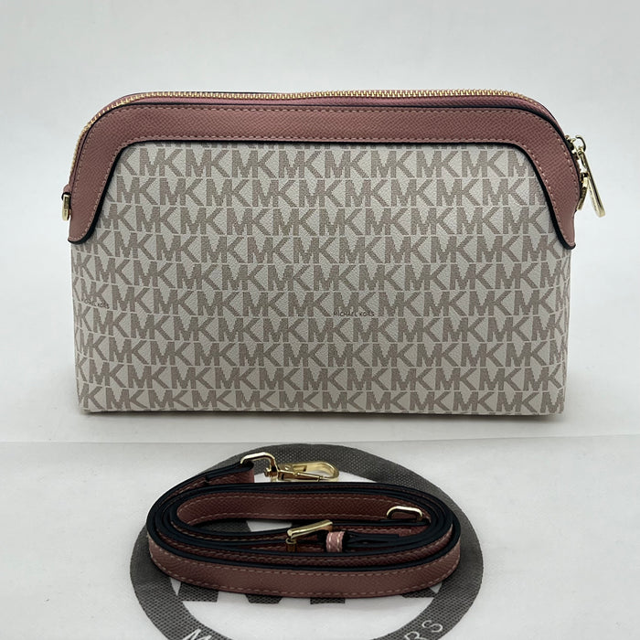 Michael Kors Slim Zip Crossbody – MK Signature Everyday Bag