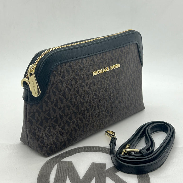 Michael Kors Slim Zip Crossbody – MK Signature Everyday Bag