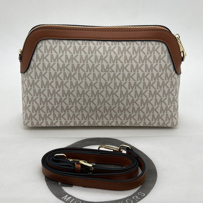 Michael Kors Slim Zip Crossbody – MK Signature Everyday Bag