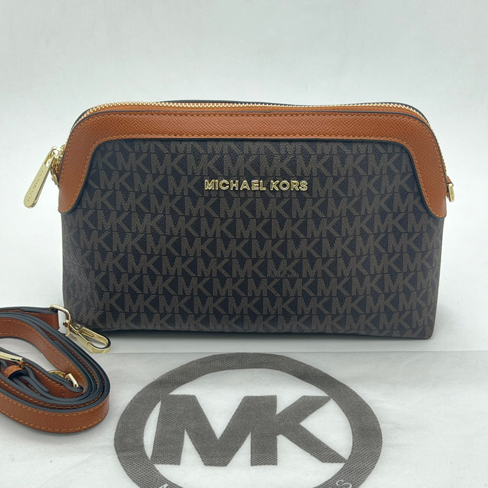 Michael Kors Slim Zip Crossbody – MK Signature Everyday Bag