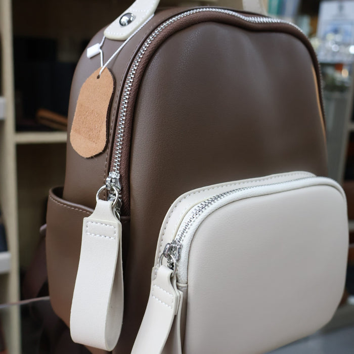 Genuine Leather Women Backpack