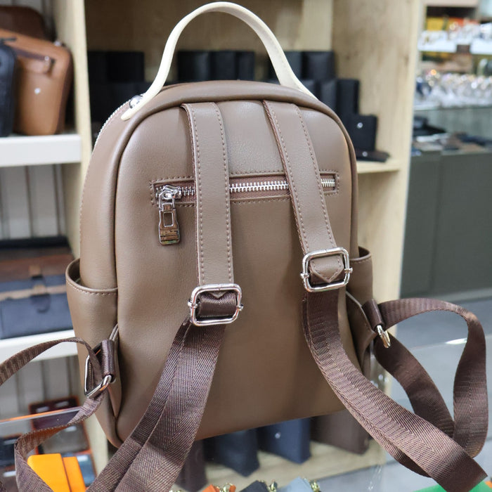 Genuine Leather Women Backpack