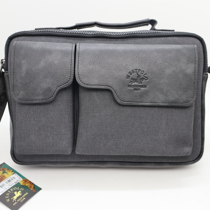 West Polo Crossbody Messenger Bag