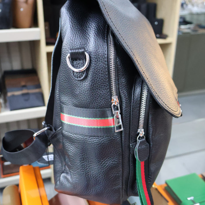 Genuine Leather Women Backpack