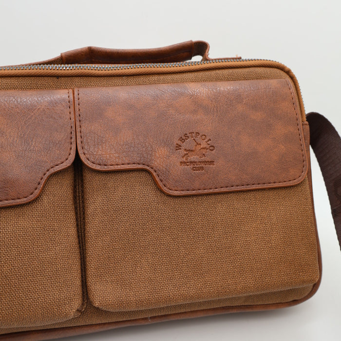 West Polo Crossbody Messenger Bag