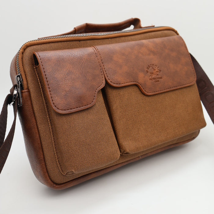 West Polo Crossbody Messenger Bag