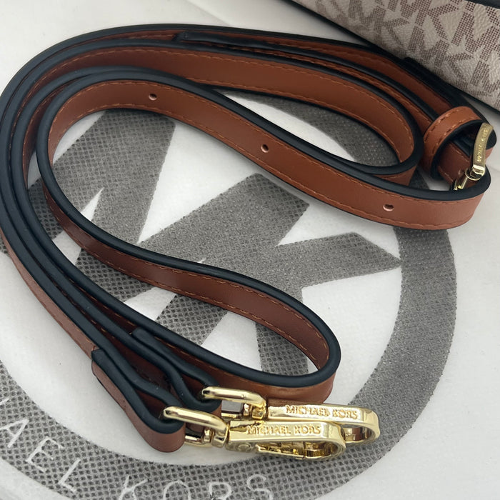 Michael Kors Chain Handle Bag – MK Signature Luxury Crossbody