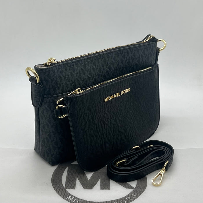 Michael Kors 2-in-1 Crossbody Bag – MK Signature Organizer Set