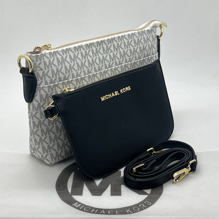 Michael Kors 2-in-1 Crossbody Bag – MK Signature Organizer Set