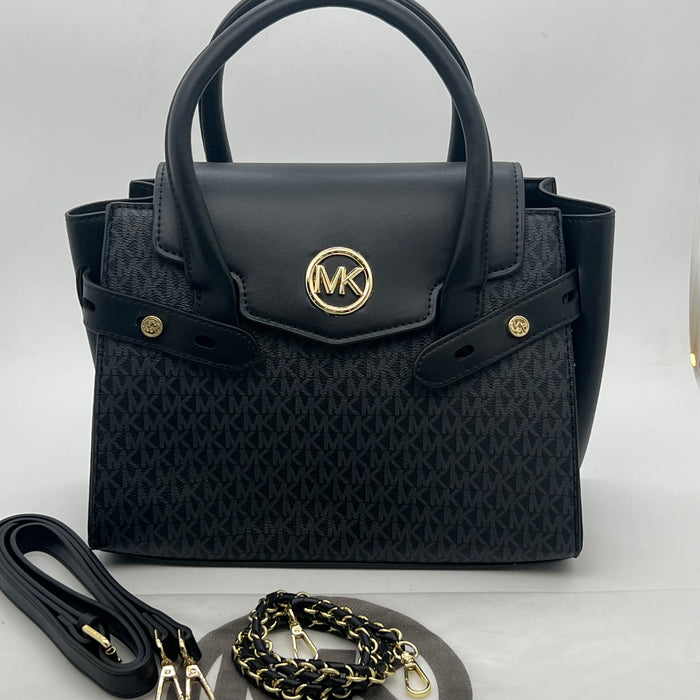 Michael Kors Structured Top Handle Bag – 3-in-1 Luxury Style