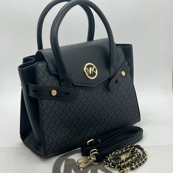 Michael Kors Structured Top Handle Bag – 3-in-1 Luxury Style