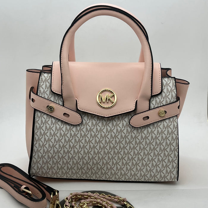 Michael Kors Structured Top Handle Bag – 3-in-1 Luxury Style