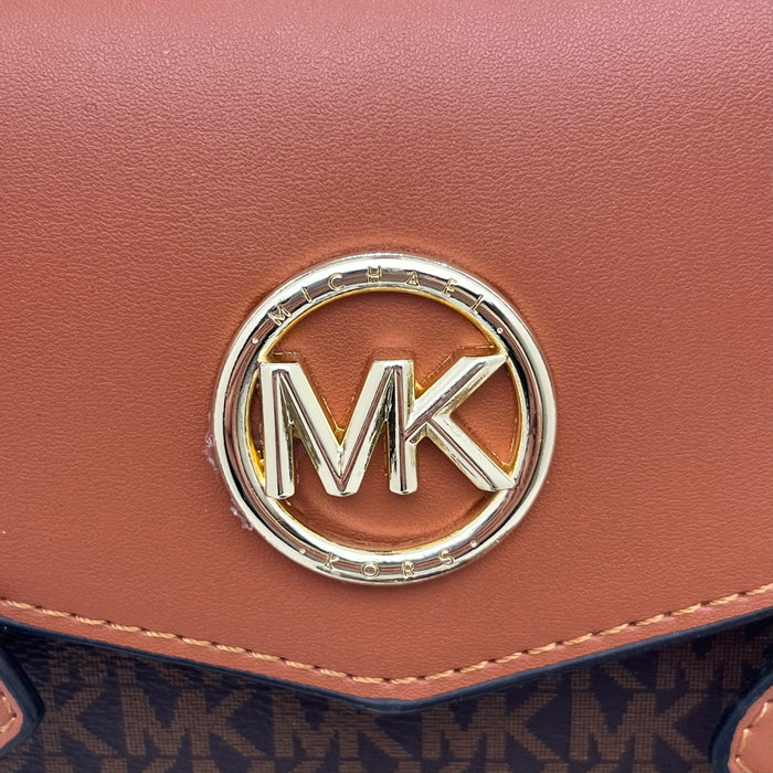 Michael Kors Structured Top Handle Bag – 3-in-1 Luxury Style