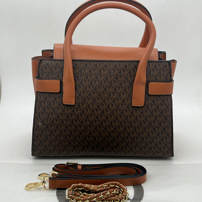 Michael Kors Structured Top Handle Bag – 3-in-1 Luxury Style