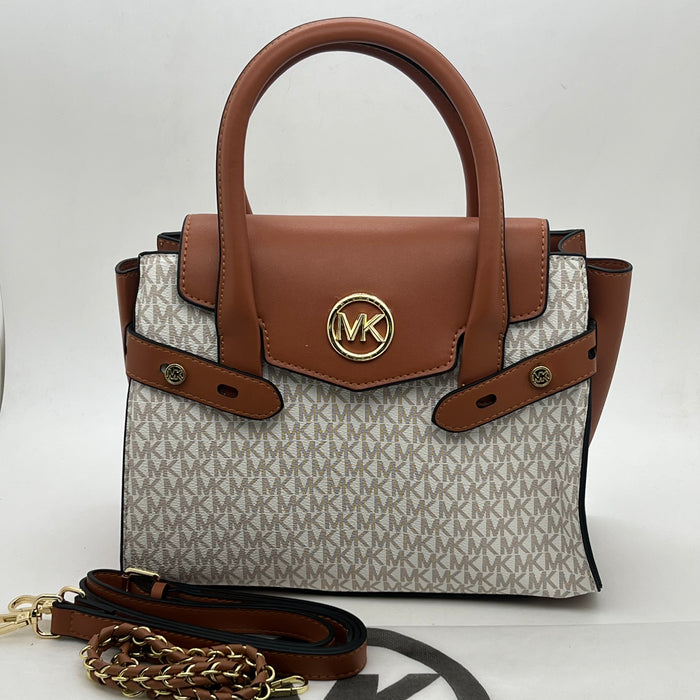 Michael Kors Structured Top Handle Bag – 3-in-1 Luxury Style
