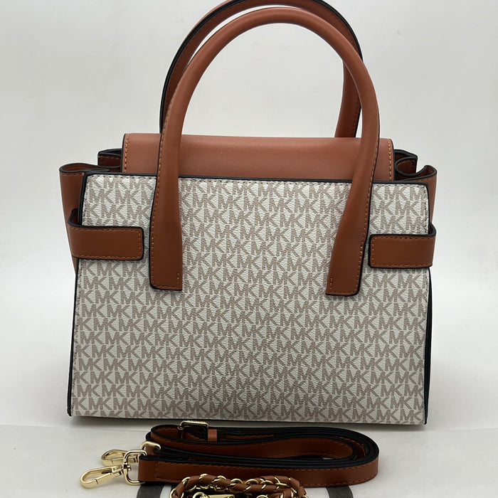 Michael Kors Structured Top Handle Bag – 3-in-1 Luxury Style