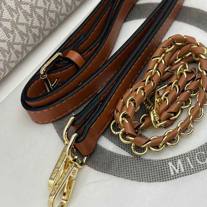 Michael Kors Structured Top Handle Bag – 3-in-1 Luxury Style