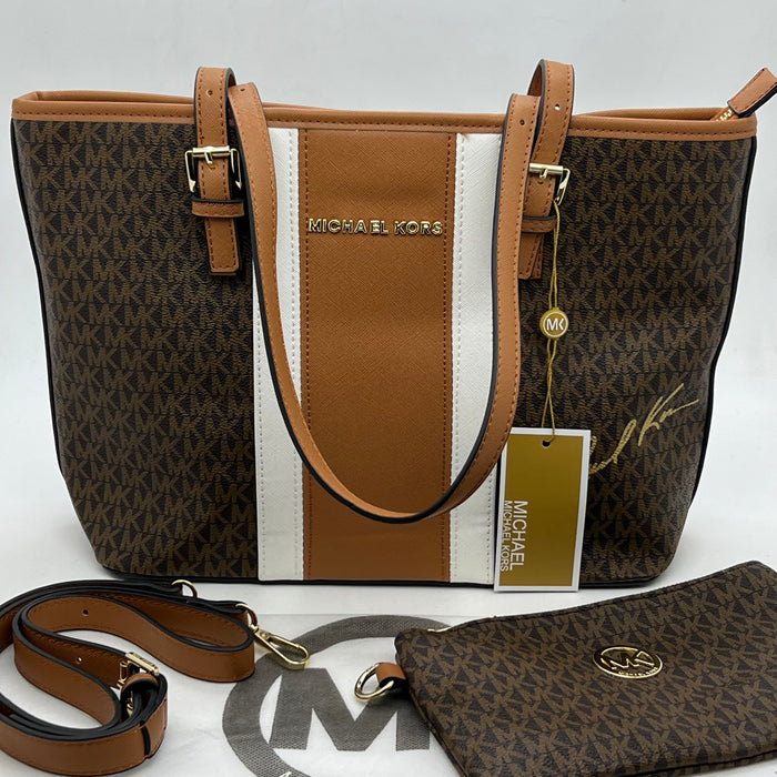 Michael Kors 2-Piece Tote Set – Bag + Matching Pouch