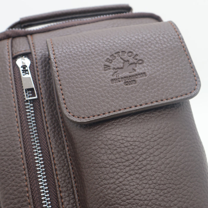 West Polo Men’s Crossbody Shoulder Bag