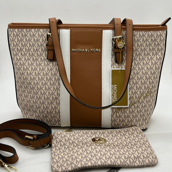 Michael Kors 2-Piece Tote Set – Bag + Matching Pouch