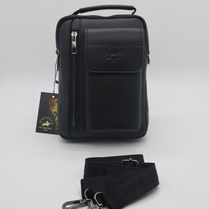 West Polo Men’s Crossbody Shoulder Bag