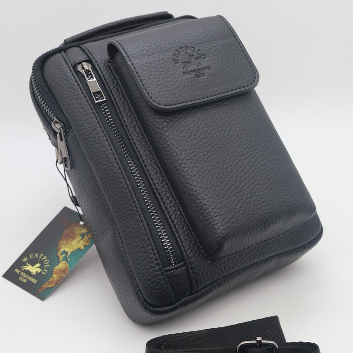 West Polo Men’s Crossbody Shoulder Bag