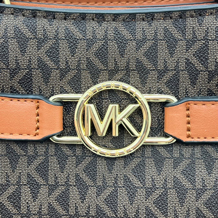 Michael Kors Structured Tote – Elegant MK Logo Edition