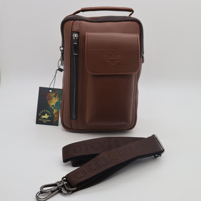 West Polo Men’s Crossbody Shoulder Bag