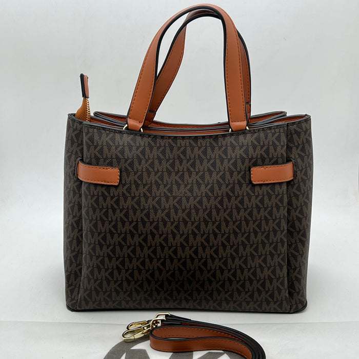Michael Kors Structured Tote – Elegant MK Logo Edition