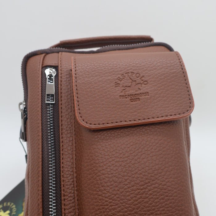 West Polo Men’s Crossbody Shoulder Bag