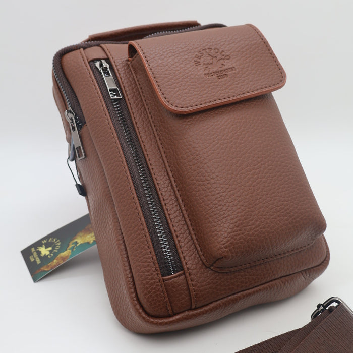 West Polo Men’s Crossbody Shoulder Bag