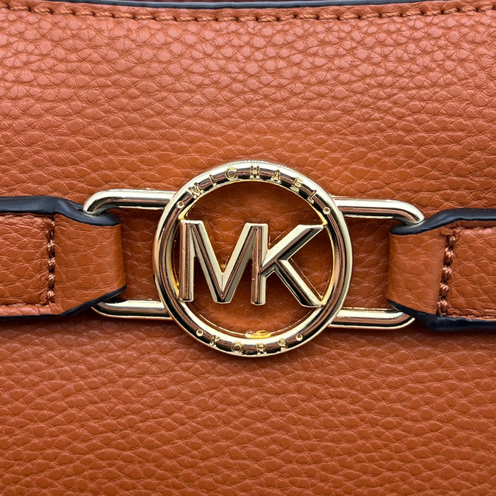 Michael Kors Premium Leather Tote – MK Signature Logo