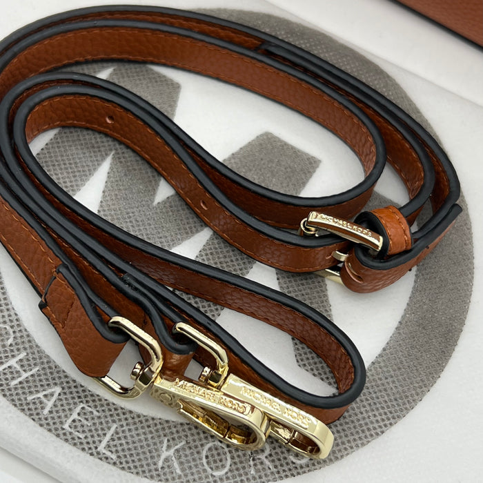 Michael Kors Premium Leather Tote – MK Signature Logo